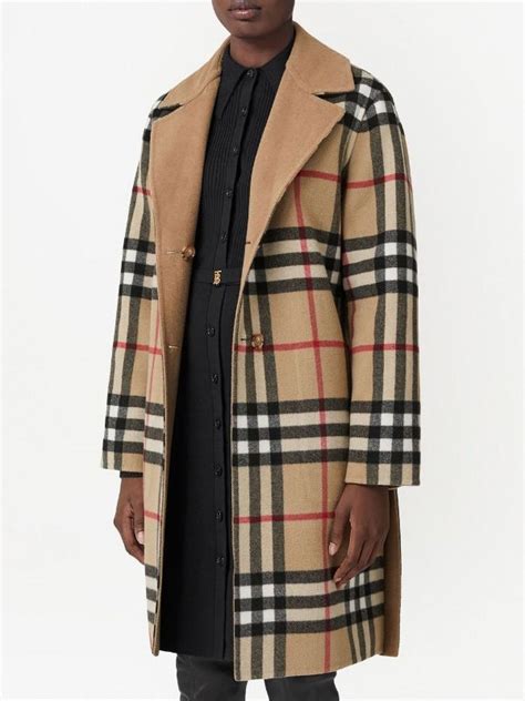 victoria wakile burberry coat|Burberry check wool coats.